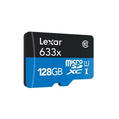 کارت حافظه لکسار مدل Micro SD 633X با ظرفیت 128 گیگابایت